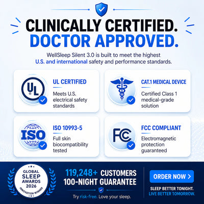 WellSleep Silent — clinically certified, doctor approved